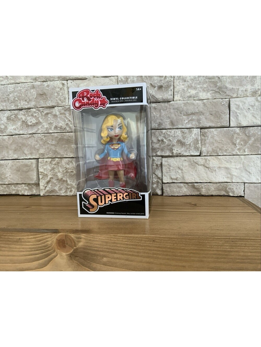 2016 Funko Pop - DC Comics "Rock Candy - Supergirl" Vinyl Action Figure (A)